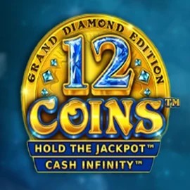 12 Coins Grand Diamond Edition by Wazdan, showcased at sspinsy.com – game logo