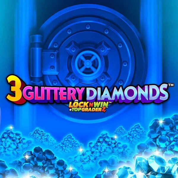 Play 3 Glittery Diamonds slot by PearFiction Studios on sspinsy.com