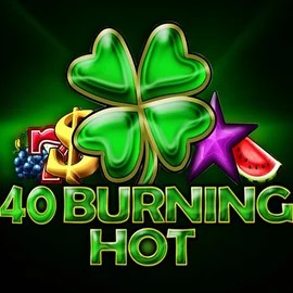 40 Burning Hot by Amusnet Interactive, showcased at sspinsy.com – game logo