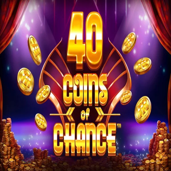 Slots logo of 40 Coins of Chance from SYNOT Games at Spinsy Casino