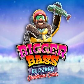 Bigger Bass Blizzard Christmas Catch online game logo by Pragmatic Play on sspinsy.com