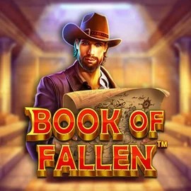 Book Of Fallen casino game by Pragmatic Play – featured logo at Spinsy Casino