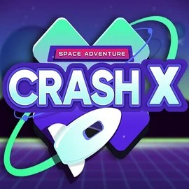 Crash X by Turbo Games, showcased at sspinsy.com – game logo