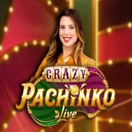 Crazy Pachinko slot icon by Evolution, available at Spinsy Casino
