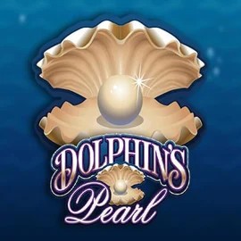 Dolphins Pearl online game logo by Novomatic on sspinsy.com