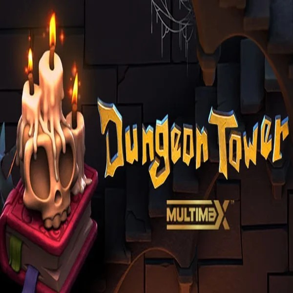 Slots logo of Dungeon Tower from Peter & Sons at Spinsy Casino