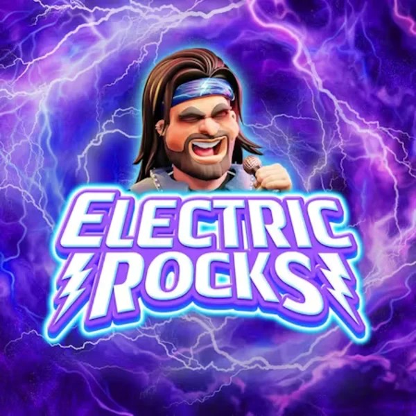 Electric Rocks casino game by Inspired Gaming – featured logo at Spinsy Casino