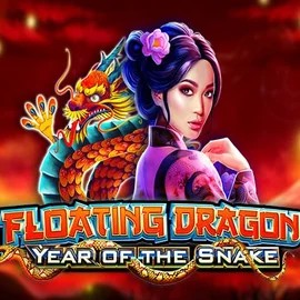 Official Slots logo: Floating Dragon Year of the Snake by Pragmatic Play at Spinsy Casino