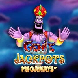 Genie Jackpots Megaways by Blueprint Gaming, showcased at sspinsy.com – game logo