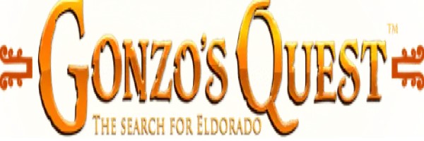 Gonzo's Quest slot logo by NetEnt at Spinsy Casino