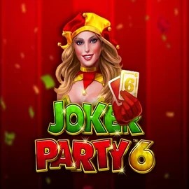 Official Slots logo: Joker Party 6 by Greentube at Spinsy Casino