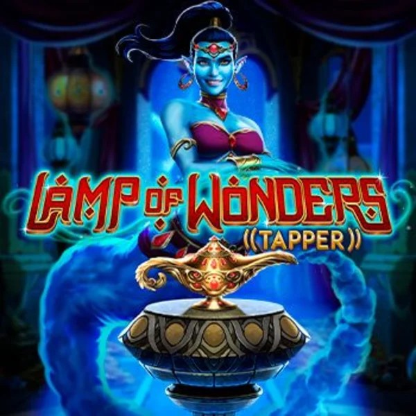Official Slots logo: Lamp Of Wonders Tapper by Greentube at Spinsy Casino