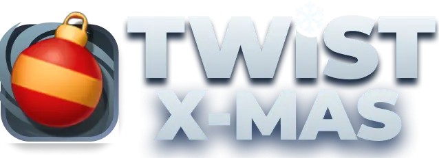 Twist X-mas slot icon by InOut, available at Spinsy Casino