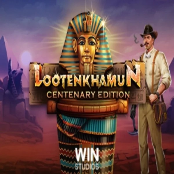 Loot'en Khamun the Dead Sea Scrolls online game logo by Win Studios on sspinsy.com