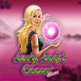 Lucky Ladys Charm Deluxe online game logo by Greentube on sspinsy.com