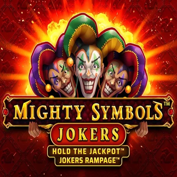 Mighty Symbols Joker slot logo by Wazdan at Spinsy Casino