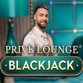 Privé Lounge Blackjack slot visual from Pragmatic Play available on sspinsy.com