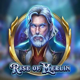 Rise of Merlin casino game by Play'n GO – featured logo at Spinsy Casino