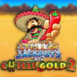 Stellar Jackpots with Chilli Gold x2 online game logo by Lightning Box Game on sspinsy.com