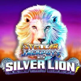 Enjoy Stellar Jackpots with Silver Lion by Lightning Box Game – logo hosted on sspinsy.com