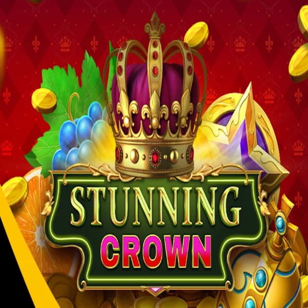 Slots logo of Stunning Crown from BF Games at Spinsy Casino