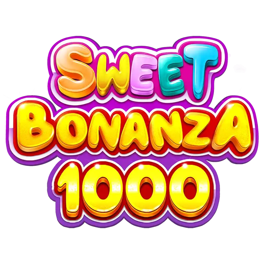 Sweet Bonanza 1000 casino game by Pragmatic Play – featured logo at Spinsy Casino