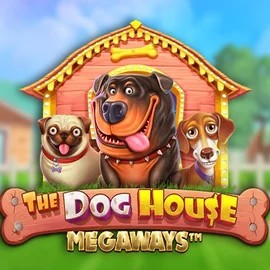 The Dog House Megaways online game logo by Pragmatic Play on sspinsy.com