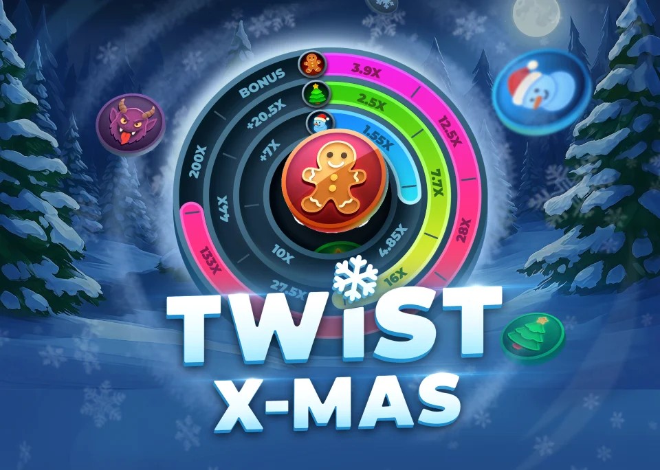 Try Twist X-mas slot by InOut on sspinsy.com – logo image