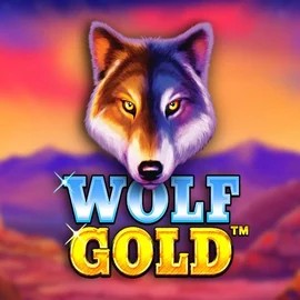 Wolf Gold logo by Pragmatic Play at Spinsy Casino